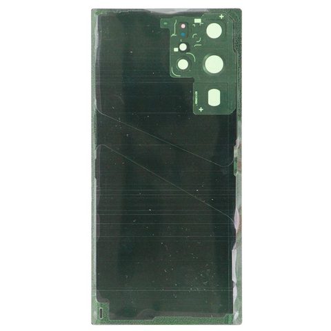 Carcasa trasera con adhesivo y lente de cámara para Galaxy S22 Ultra 5G (S908), Burgundy — imagen 2