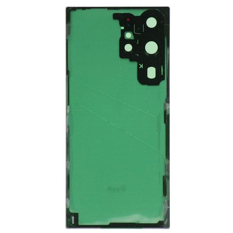 Carcasa trasera con adhesivo y lente de cámara para Galaxy S23 Ultra 5G (S918), Lime — imagen 2