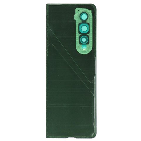 Carcasa trasera con adhesivo y lente de cámara para Galaxy Z Fold 3 5G (F926), Phantom Silver — imagen 2