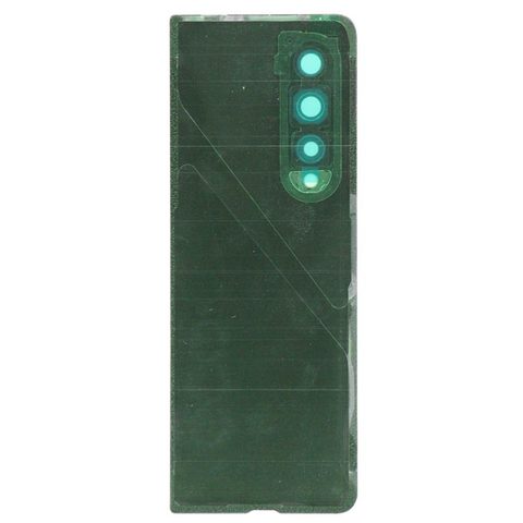 Carcasa trasera con adhesivo y lente de cámara para Galaxy Z Fold 3 5G (F926), Phantom Green — imagen 2