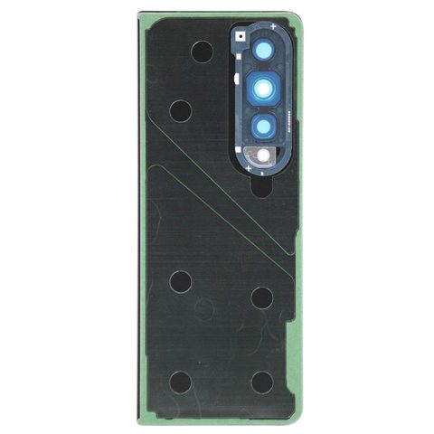 Carcasa trasera con adhesivo y lente de cámara para Galaxy Z Fold 4 (F936), Gray Green — imagen 2