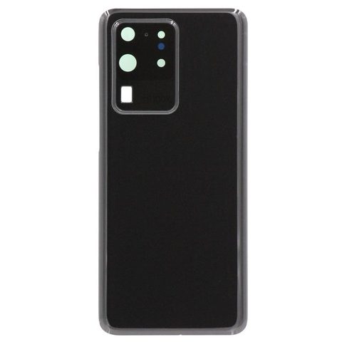Carcasa trasera con lente de cámara para Galaxy S20 Ultra (G988), Cosmic Black — imagen 1