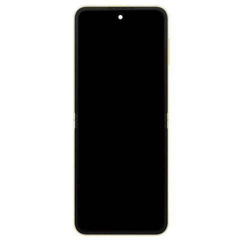 Pantalla OLED con táctil + marco OEM Pull para Galaxy Z Flip 6 5G (F741), Grado B Plus, Yellow — imagen 2