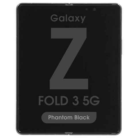 Pantalla OLED con táctil + marco OEM Pull para Galaxy Z Fold 3 5G (F926), Grado B, Phantom Black — imagen 1
