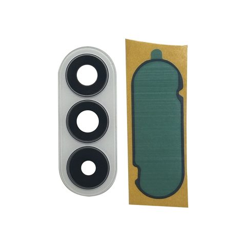 Tapa de lente de cámara trasera con anillo bisel Premium para Galaxy S26 5G (S942), White — imagen 1