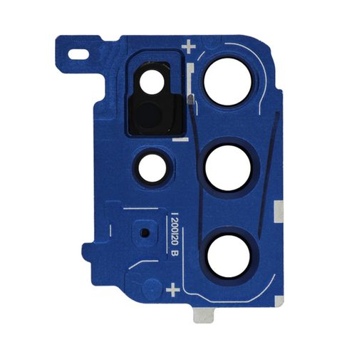 Lente de cámara trasera con anillo bisel para Galaxy S20 Plus (G985), Cloud Blue — imagen 2