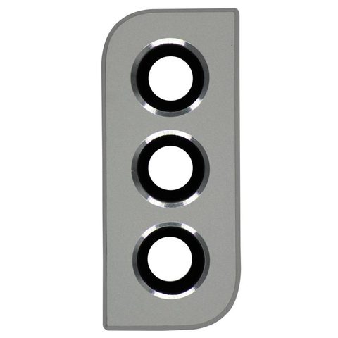 Tapa de lente de cámara trasera con anillo bisel para Galaxy S22 Plus 5G (S906), White — imagen 1