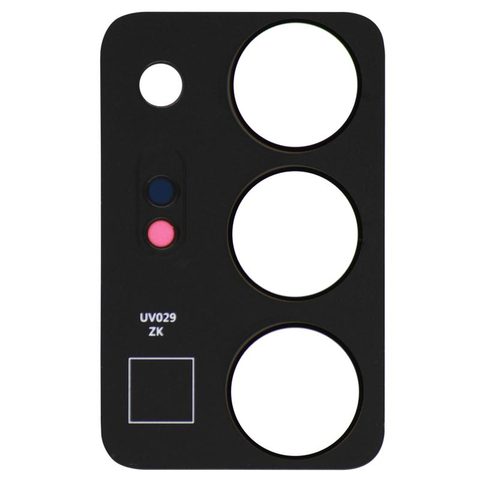 Lente de cámara trasera con adhesivo para Galaxy Note 20 Ultra 5G (N985/N986), Glass Only / Mystic Black — imagen 2