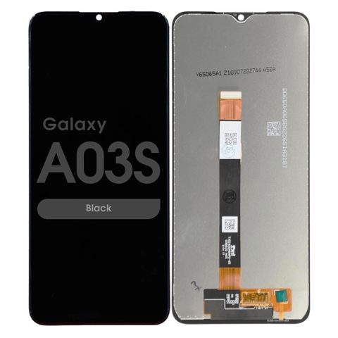 Pantalla LCD con táctil sin marco Reacondicionado para Galaxy A03s, Versión US, A037U / 2021 / Black — imagen 1