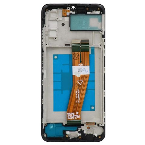 Pantalla LCD con táctil + marco Reacondicionado para Galaxy A03s, A037F / 2021 / TYPE-C / Black — imagen 3