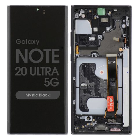 Pantalla OLED con táctil + marco Reacondicionado para Galaxy Note 20 Ultra 5G (N985/N986), Mystic Black — imagen 1