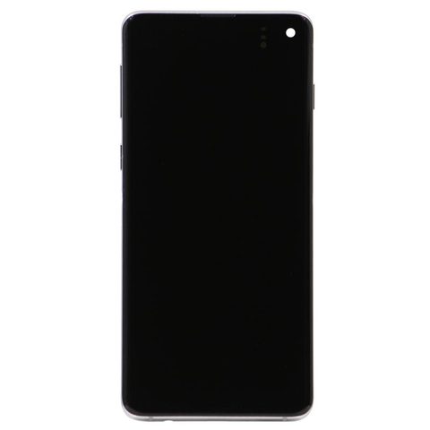Pantalla OLED con táctil + marco Reacondicionado para Galaxy S10 (G973), Prism White — imagen 2
