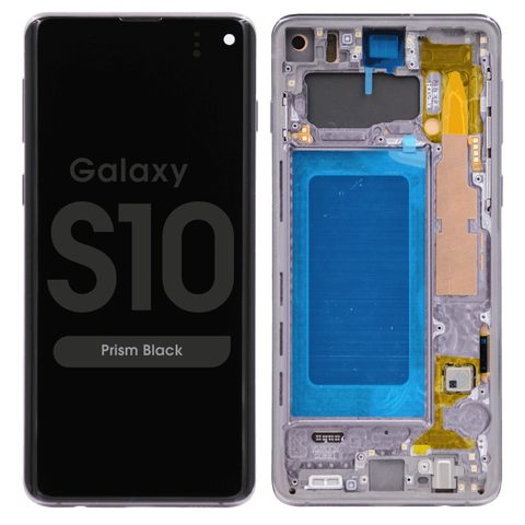Pantalla OLED con táctil + marco Reacondicionado para Galaxy S10 (G973), Prism Black — imagen 1