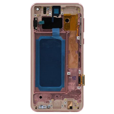 Pantalla OLED con táctil + marco Reacondicionado para Galaxy S10e (G970), Flamingo Pink — imagen 3