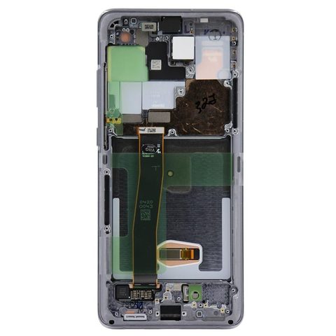 Pantalla OLED con táctil + marco Reacondicionado para Galaxy S20 Ultra (G988), Cosmic Gray — imagen 3