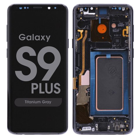 Pantalla OLED con táctil + marco Reacondicionado para Galaxy S9 Plus (G965), Midnight Black — imagen 3