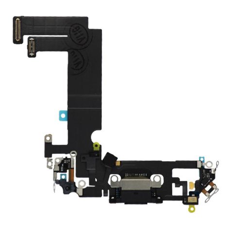 Cable flex con conector de puerto de carga para iPhone 12 Mini, negro — imagen 1