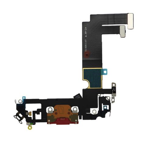 Cable flex con conector de puerto de carga para iPhone 12 Mini, rojo — imagen 2