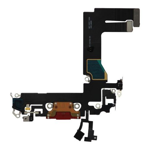 Cable flex con conector de puerto de carga para iPhone 13 Mini, rojo — imagen 2