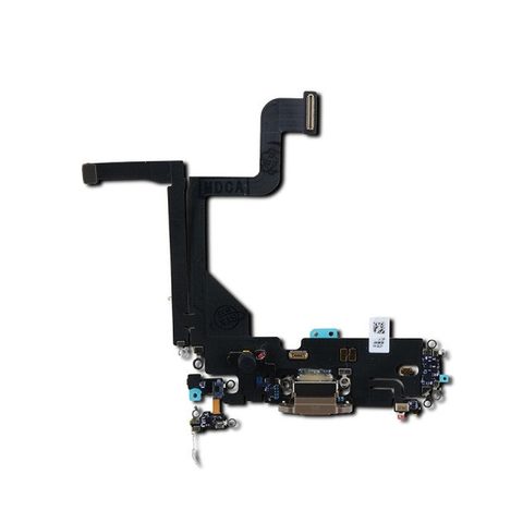 Cable flex con conector de puerto de carga para iPhone 13 Pro, dorado — imagen 1