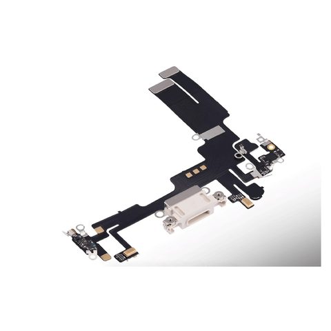 Cable flex con conector de puerto de carga para iPhone 14, luz estelar — imagen 3
