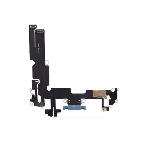 Cable flex con conector de puerto de carga para iPhone 14 Plus, azul — imagen 2