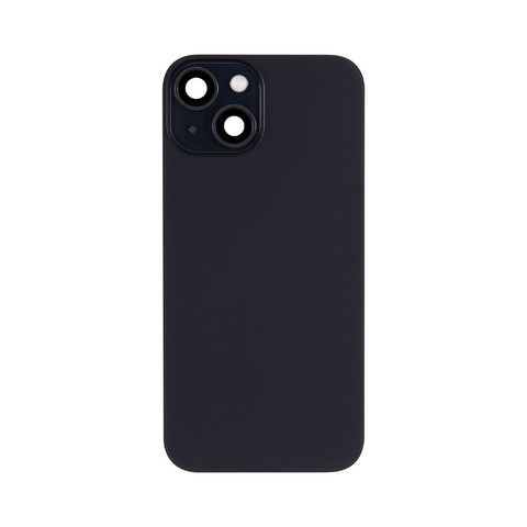 Cristal trasero con imán MagSafe / lente de cámara / bisel de cámara / placa metálica para iPhone 15, negro — imagen 2