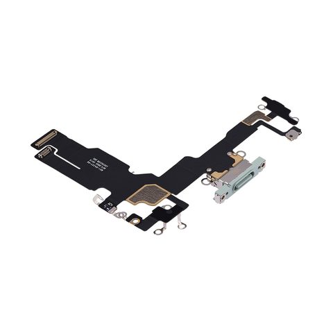 Cable flex con conector de puerto de carga para iPhone 15, verde — imagen 4