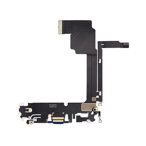 Cable flex con conector de puerto de carga para iPhone 15 Pro Max, titanio azul — imagen 2