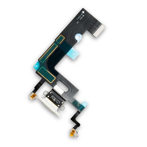 Cable flex con conector de dock para iPhone XR, blanco — imagen 3