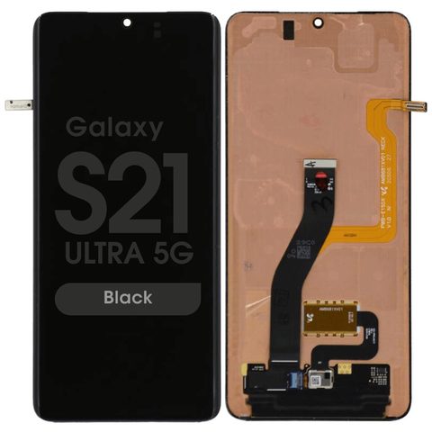 Pantalla OLED con táctil sin marco Service Pack para Galaxy S21 Ultra 5G (G998), Black — imagen 1