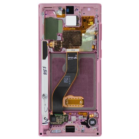 Pantalla OLED con táctil + marco Service Pack para Galaxy Note 10 (N970), Aura Pink — imagen 3