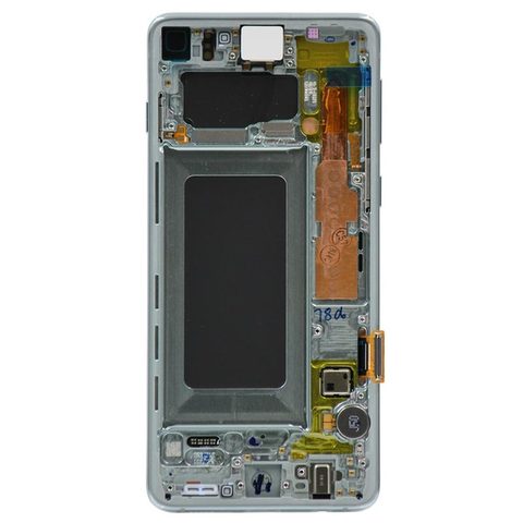 Pantalla OLED con táctil + marco Service Pack para Galaxy S10 (G973), Prism Green — imagen 3