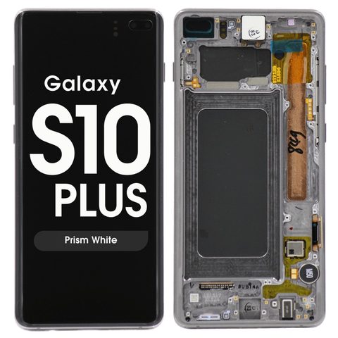 Pantalla OLED con táctil + marco Service Pack para Galaxy S10 Plus (G975), Smoke Blue — imagen 3