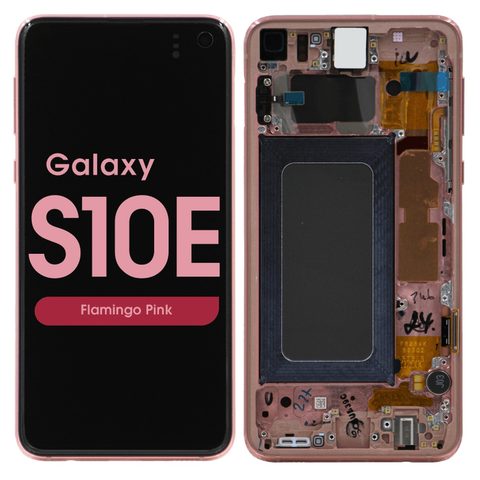 Pantalla OLED con táctil + marco Service Pack para Galaxy S10e (G970), Canary Yellow — imagen 3