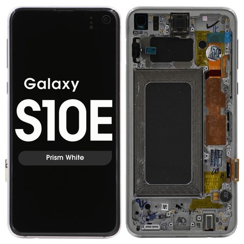 Pantalla OLED con táctil + marco Service Pack para Galaxy S10e (G970), Prism White — imagen 1