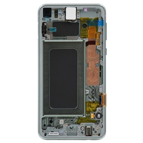 Pantalla OLED con táctil + marco Service Pack para Galaxy S10e (G970), Prism Green — imagen 3