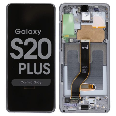 Pantalla OLED con táctil + marco Service Pack para Galaxy S20 Plus (G985), Cloud Blue — imagen 3