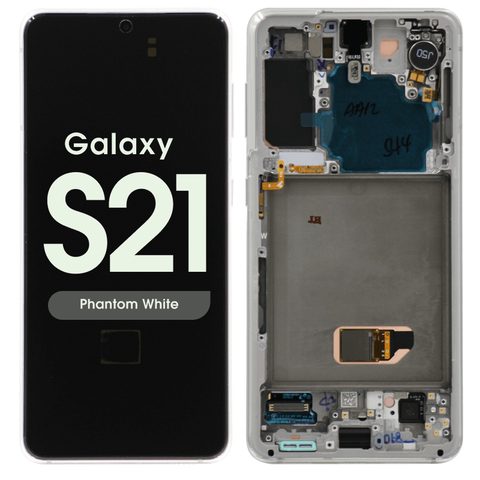 Pantalla OLED con táctil + marco Service Pack para Galaxy S21 (G991), Must Transfer Antenna for Verizon / Phantom Violet — imagen 3