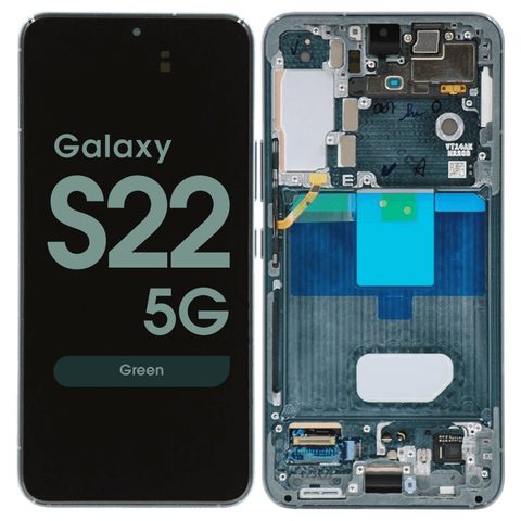 Pantalla OLED con táctil + marco Service Pack para Galaxy S22 5G (S901), Green — imagen 1