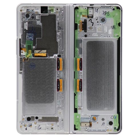 Pantalla OLED con táctil + marco Service Pack para Galaxy Z Fold 3 5G, Versión US / Internacional, Phantom Silver — imagen 2