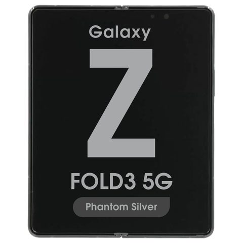 Pantalla OLED con táctil + marco Service Pack para Galaxy Z Fold 3 5G, Versión US / Internacional, Phantom Silver — imagen 1