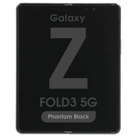 Pantalla OLED con táctil + marco Service Pack para Galaxy Z Fold 3 5G, Versión Internacional, Phantom Black — imagen 1