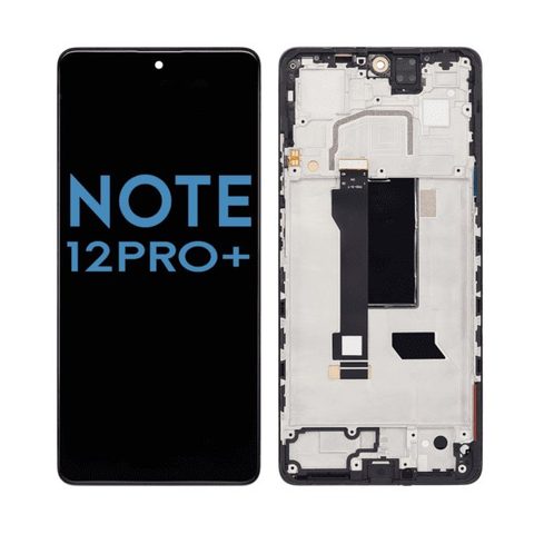 Pantalla LCD Service Pack con Marco Xiaomi para Redmi Note 12 Pro+